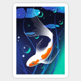 Fish Koi Sticker